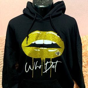 Custom Made New Orleans Saint Hoodie